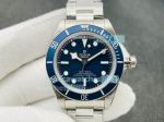 ZF Factory Tudor Black Bay Blue Dial Blue Bezel Watch 42MM